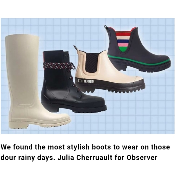 Bernardo Andra Lace Up Combat Moto Rain Boots - Picture 13 of 13